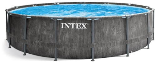 Бассейн Intex Greywood Prism Frame 26742 457х122 см серый