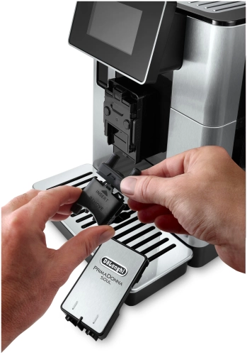 Кофемашина DeLonghi PrimaDonna SOUL ECAM610.75.MB, металлик/черный