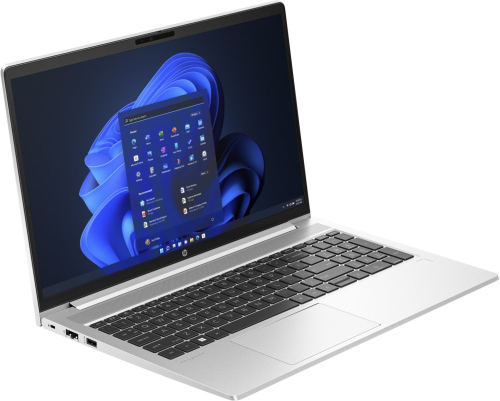 Ноутбук HP ProBook 455 G10 15.6" 1920x1080/AMD Ryzen 5 7530U/RAM 8Гб/SSD 512Гб/AMD Radeon RX Vega 7/ENG|RUS/DOS серебристый 1.74 кг 9G204ET