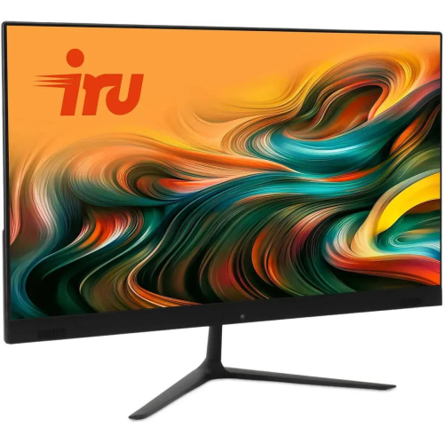 Моноблок iRU P231, 23.8" (1920x1080) IPS / Intel Processor N100 / 8 DDR4 / 256 ГБ SSD / Intel UHD Graphics / Без ОС, Черный (2044607)