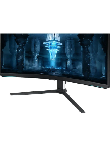 Монитор Samsung 32" Odyssey Neo G8 S32BG850NMXUE белый VA LED 1ms 16:9 HDMI полуматовая HAS Piv 350cd 178гр/178гр 3840x2160 240Hz DP 4K USB 8.9кг