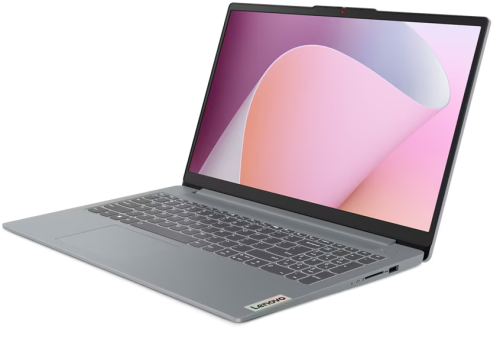 Ноутбук Lenovo IdeaPad Slim 3 15AMN8, 15.6" (1920x1080) IPS/AMD Ryzen 3 7320U/8ГБ LPDDR5/256ГБ SSD/Radeon Graphics/Без ОС, серый (82XQ007WRK)