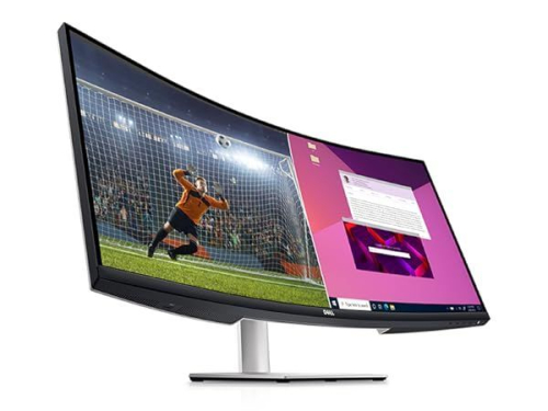 Монитор Dell 34" S3423DWC 3440x1440 VA 100Гц 4ms HDMI DisplayPort USB-C