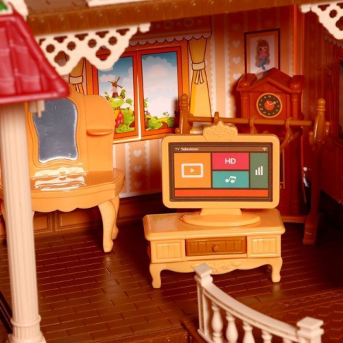 Дом для кукол «Мой милый дом» с куклой 2шт, 388 деталей, с аксессуарами