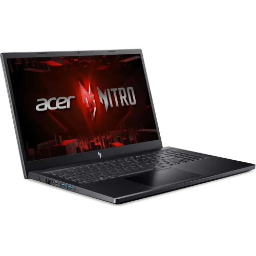 Ноутбук Acer Nitro V 15 ANV15-51-735K, 15.6" (1920x1080) IPS 144 гц/Intel Core i7-13620H/16 ГБ DDR5/512 ГБ SSD/NVIDIA GeForce RTX 4050 для ноутбуков (6 Гб)/Без системы, Черный (NH.QNBER.002)