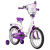 Велосипед 16" Novatrack BUTTERFLY, белый/фиолетовый Велосипед 16" Novatrack BUTTERFLY, белый/фиолетовый