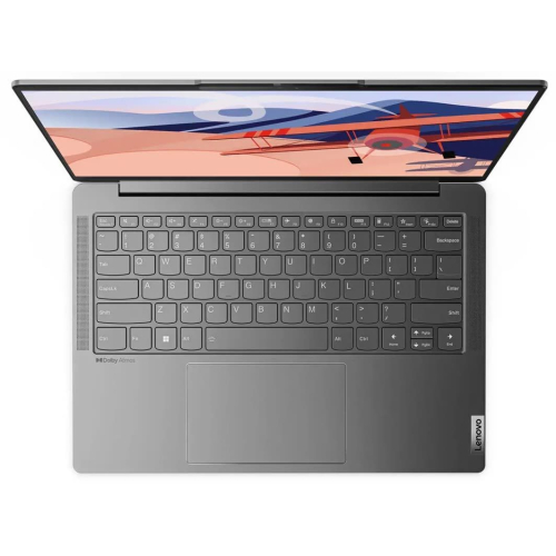 Ноутбук Lenovo Yoga Slim 6 14IRH8, 14" (1920x1200) OLED/Intel Core i5-13500H/16 ГБ LPDDR5X/512 ГБ SSD/Intel Iris Xe Graphics/Windows 11 Home, Серый (83E00058RU)