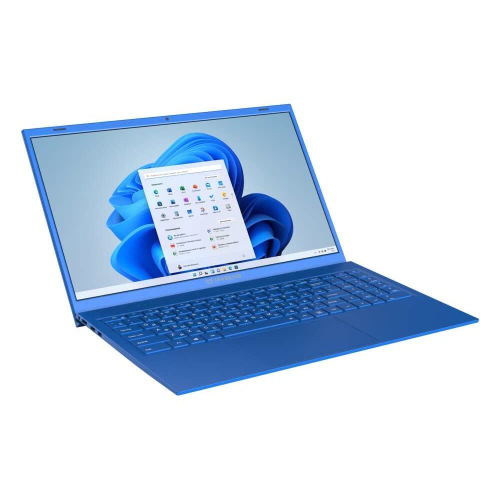 Ноутбук IRBIS Blizzard 15NBC1000, 15.6" (1920x1080) IPS/AMD Ryzen 3 3200U/16 ГБ DDR4/512 ГБ SSD/AMD Radeon Graphics/Windows 11 Pro, Синий (15NBC1000_G3)