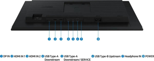 Монитор Samsung 24" Essential S4 S24D400GAIXCI FHD IPS LED черный