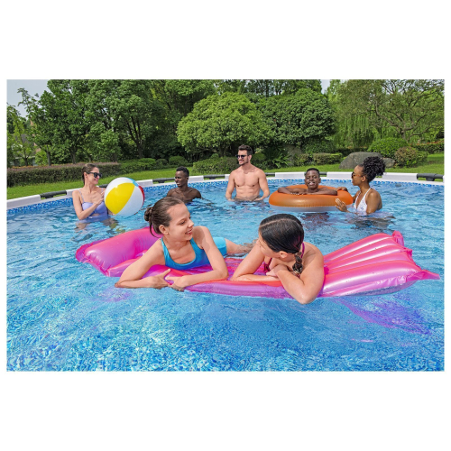 Бассейн каркасный Steel Pro Max, 610х132 см, фильтр-насос, лестница, тент, 561FМ