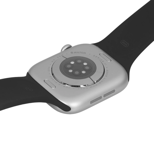Часы Apple Watch Series 11 42mm Space Grey Aluminium Case, Sport Band (Black) S/M