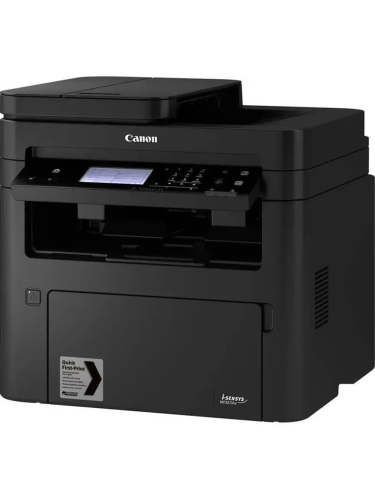 МФУ Canon  i-Sensys MF267DW II А4 лазерное, черно-белая печать, 28 стр / мин, 1200х1200dpi,35АПД, 250+50, USB / WiFi, стартовый картридж (ч / б) 1700 стр, чёрный корпус, (5938C008)