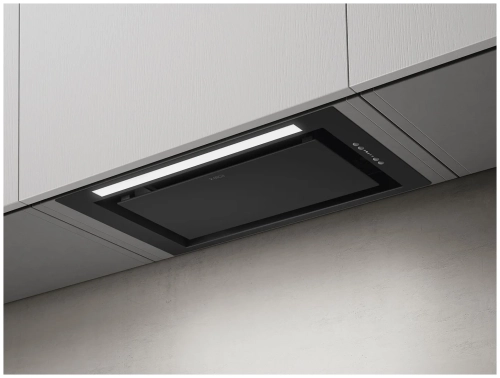 Встраиваемая вытяжка Elica Lane B BL MAT/A/52, цвет корпуса черный, цвет окантовки/панели черный