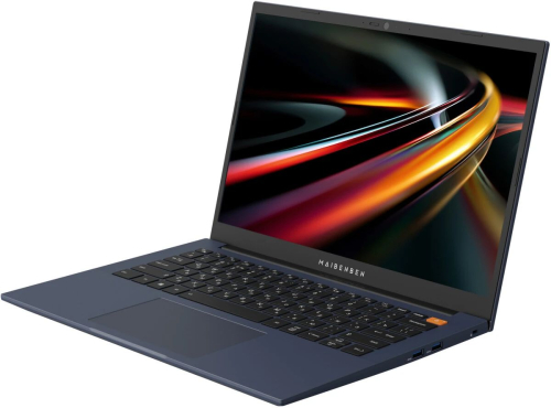 Ноутбук MAIBENBEN Smart S14C-R576UM, 14" (1920x1200) IPS/AMD Ryzen 5 7640HS/16 ГБ DDR5/512 ГБ SSD/AMD Radeon 760M/Linux, Синий (S14C-R576UMF1SLURE0)