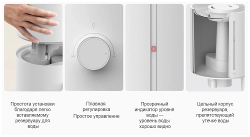 Увлажнитель воздуха Xiaomi Humidifier 2 Lite (BHR6605EU) белый