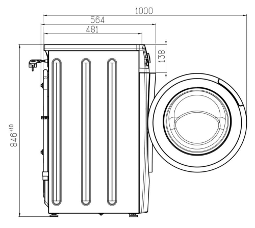 Стиральная машина Atlant CMA-80С1214-С-01