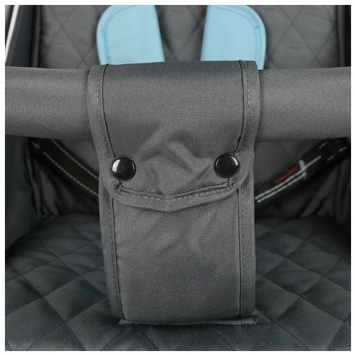 Коляска прогулочная Indigo SOUL, голубой