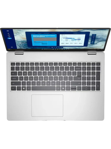 Ноутбук Dell Pro 16, 16" (1920x1200) IPS/Intel Core Ultra 7 265U/16 ГБ DDR5/512 ГБ SSD/Intel Graphics/Linux, Серебристый (Pro-7653)