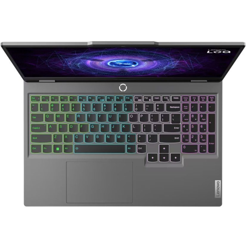 Ноутбук Lenovo LOQ 15IRX9, 15.6" (1920x1080) IPS 144Гц/Intel Core i7-13650HX/16ГБ DDR5/512ГБ SSD/GeForce RTX 4050 6ГБ/Без ОС, серый (83DV0071PS)