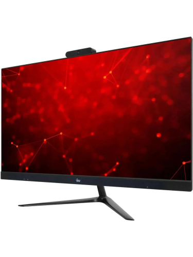 Моноблок iRU Tactio 23dm, 23.8" (1920x1080) IPS / Intel Core i3-12100 / 8 DDR4 / 256 ГБ SSD / Intel UHD Graphics / Windows 11 Pro, Черный (2086818)