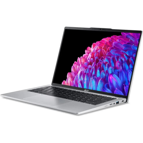 Ноутбук Acer Swift Go 14 SFG14-73-70EH, 14" (2880x1800) OLED 90 Гц/Intel Core Ultra 7 155H/16 ГБ LPDDR5X/1024 ГБ SSD/Intel Arc Graphics/Windows 11 Home, Серебристый (NX.KSGCD.002)