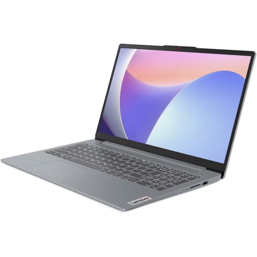 Ноутбук Lenovo IdeaPad 3 Slim 15IRH8, 15.6" (1920x1080) IPS/Intel Core i7-13620H/16 ГБ DDR5/512 ГБ SSD/Intel UHD Graphics/Без системы, Серый (83EM007MPS)