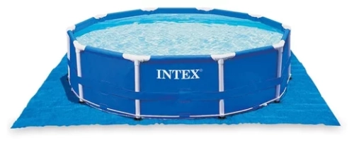 Бассейн Intex Metal Frame 28242 голубой