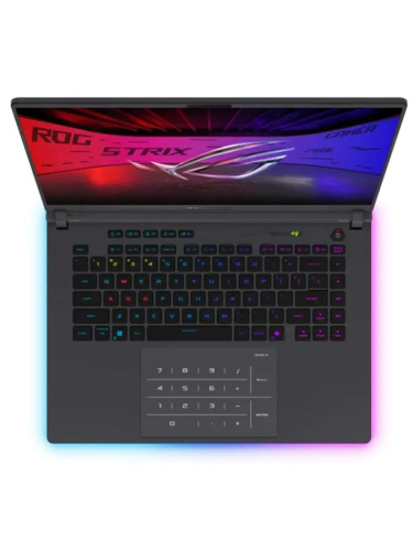 Ноутбук ASUS ROG Strix G16 G615JH-RV045, 16" (1920x1200) IPS 165 Гц/Intel Core i5-13450HX/16 ГБ DDR5/512 ГБ SSD/NVIDIA GeForce RTX 5050 для ноутбуков (8 Гб)/Без системы, Черный (90NR0N71-M001J0)
