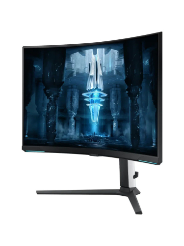 Монитор Samsung 32" Odyssey Neo G8 S32BG850NMXUE белый VA LED 1ms 16:9 HDMI полуматовая HAS Piv 350cd 178гр/178гр 3840x2160 240Hz DP 4K USB 8.9кг