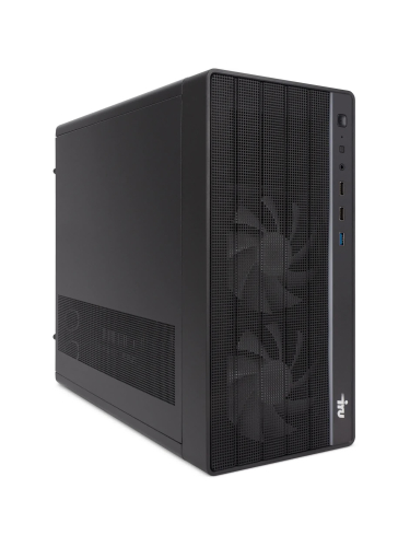 Системный блок iRU Tactio 310H6SEA MT, Intel Core i5-14400F / 32 ГБ DDR5 / 1024 ГБ SSD / NVIDIA GeForce RTX 5060 для ноутбуков (8 Гб) / Без ОС, черный (2164593)