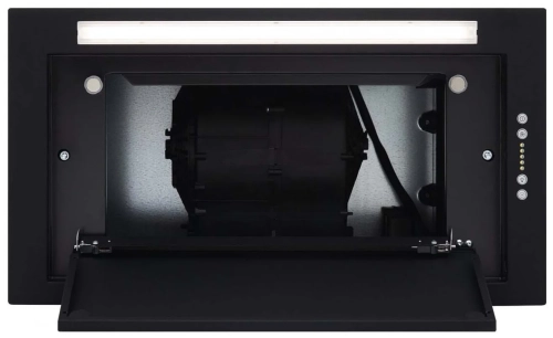 Встраиваемая вытяжка Elica Lane B BL MAT/A/52, цвет корпуса черный, цвет окантовки/панели черный