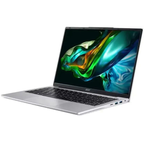 Ноутбук Acer Aspire AL14-31P-36EN, 14" (1920x1200) IPS/Intel Core i3-N300/8 ГБ DDR5/512 ГБ SSD/Intel UHD Graphics/Без системы, Серебристый (NX.KS9ER.001)
