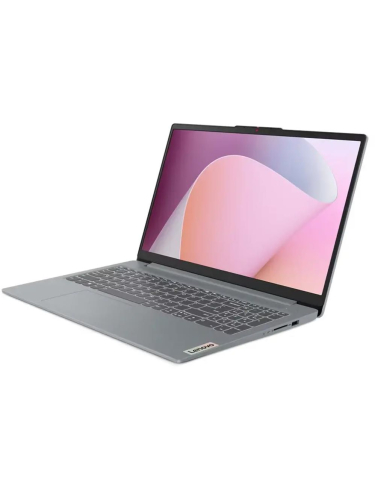 Ноутбук Lenovo IdeaPad Slim 3 15AMN8, 15.6" (1920x1080) IPS/AMD Ryzen 5 7520U/16 ГБ LPDDR5/1024 ГБ SSD/AMD Radeon Graphics/Без системы, Серый (82XQ012DPS)
