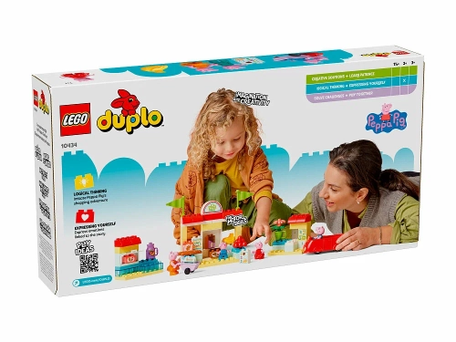 Конструктор LEGO DUPLO Пеппа 10434 Свинка Пеппа и супермаркет