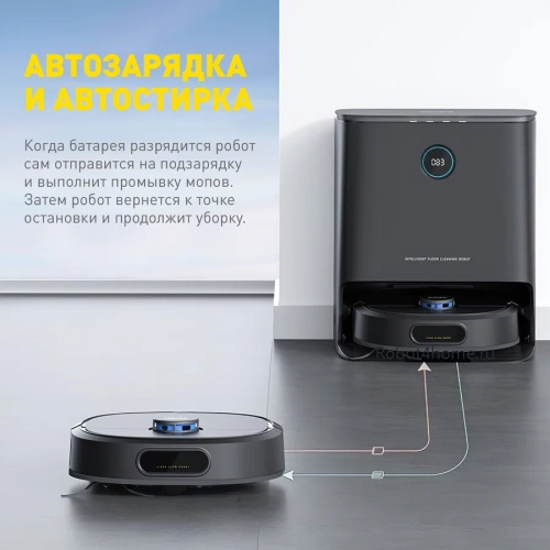 Робот-пылесос Xiaomi Xclea H60 EU, черный