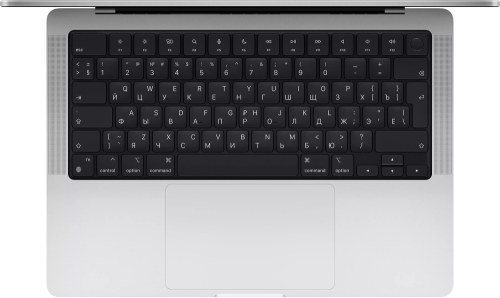 Ноутбук Apple MacBook Pro M1 Pro 10 core 16Gb SSD1Tb/16 core GPU 14.2" Retina XDR (3024x1964) Mac OS silver WiFi BT Cam MKGT3RU/A