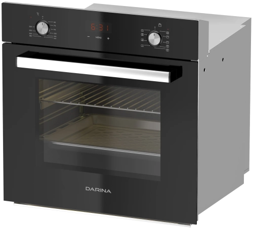 Электрический духовой шкаф DARINA 2V5 BDE112 708 B, черный
