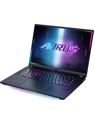 Ноутбук Gigabyte AORUS MASTER 16 AM6H, 16" (2560x1600) OLED 240 Гц/Intel Core Ultra 9 275HX/32 ГБ DDR5/1024 ГБ SSD/NVIDIA GeForce RTX 5080 для ноутбуков (16 Гб)/Windows 11 Pro, Черный (BYHC5KZE64SP)
