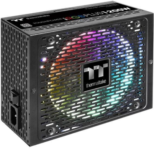Блок питания Thermaltake Toughpower iRGB Plus, 1200Вт, 140мм, черный