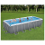 Бассейн каркасный Bestway Power Steel, 640×274×132 см, песоч фильтр-насос, лестница, тент, диспенсер, 5612В