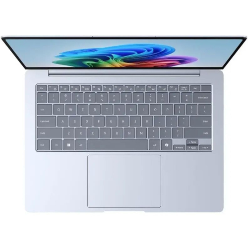 Ноутбук Samsung Galaxy Book 4 Edge NP940, 14" (3200x1800) OLED 120 Гц/Qualcomm Snapdragon 8cx/16 ГБ DDR5/512 ГБ SSD/Qualcomm Adreno/Windows 11 Home, Голубой (NP940XMA-KB1US)