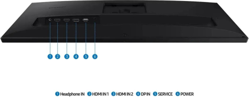 Монитор Samsung 27" S27F610EAIXCI Ultra HD 2K IPS LED черный