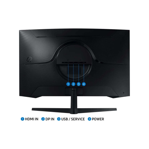 Монитор Samsung 27" Odyssey G5 S27CG550EI 2560ч1440 VA 165Гц 1ms Curved FreeSync HDMI DisplayPort