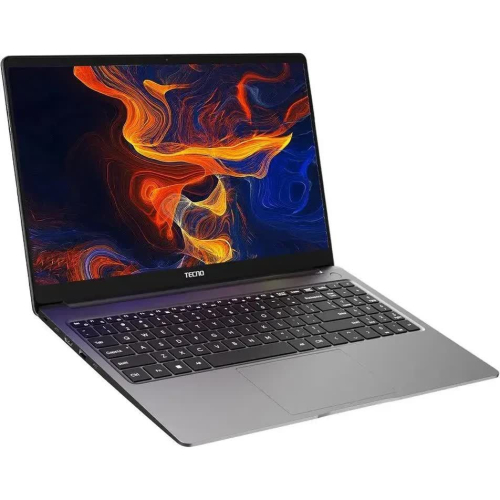 Ноутбук Tecno Megabook T1 T15RA, 15.6" (1920x1080) IPS/Intel Core i5-13420H/16 ГБ DDR4/512 ГБ SSD/Intel UHD Graphics/Windows 11 Home, Серый (4894947013201)