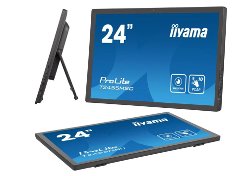 Монитор Iiyama 23.8" ProLite T2455MSC-B1 FHD IPS LED Touch черный