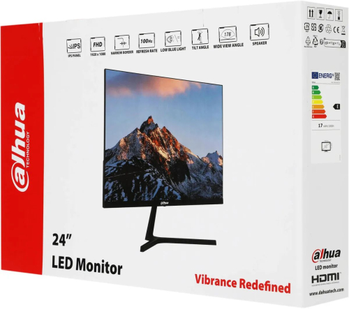 Монитор Dahua 23.8" DHI-LM24-B201S FHD IPS LED черный