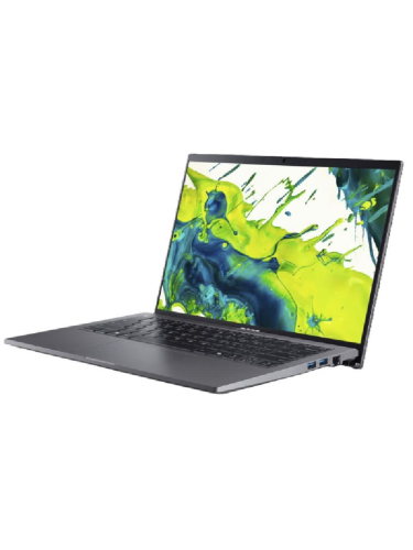 Ноутбук Acer Aspire Go 14 AG14-71M-59G4, 14" (1920x1200) IPS/Intel Core Ultra 5 125H/16 ГБ DDR5/512 ГБ SSD/Intel Arc Graphics/Без системы, Серый (NX.JFWCD.002)