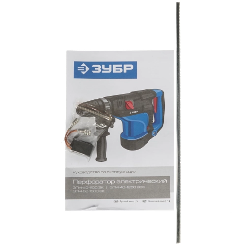 ЗУБР 52 мм, 1500 Вт, перфоратор SDS-Max, Профессионал (ЗПМ-52-1500 ЭК)