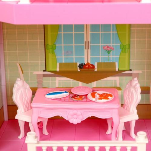 Дом для кукол «Таунхаус» с куклой, с аксессуарами