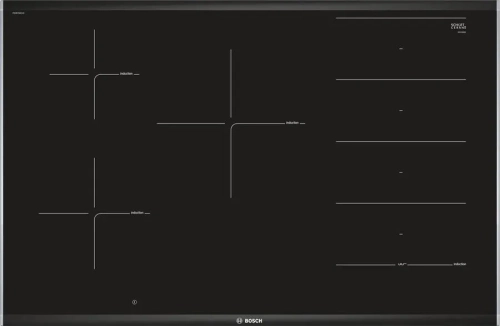 Индукционная варочная панель Bosch Serie 8 PXV875DC1E, независимая, черный